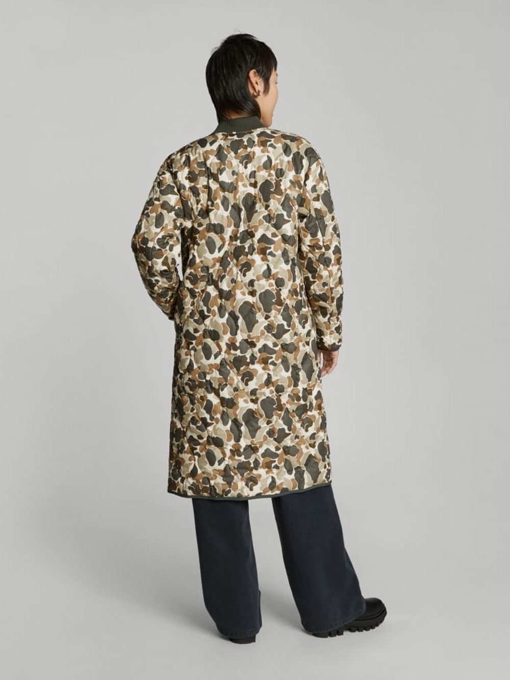 Everlane Women’s THE RENEW LONG LINER Quilted puffer jacket size XXS - Picture 13 of 15